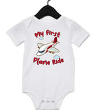 My First Plane Ride Infant Onesie