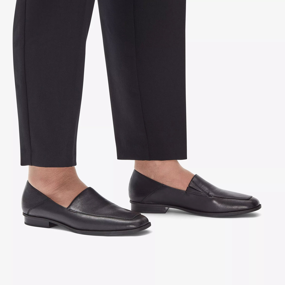 Sarafyna Freva Black Leather by Clarks – Airline Employee Shop