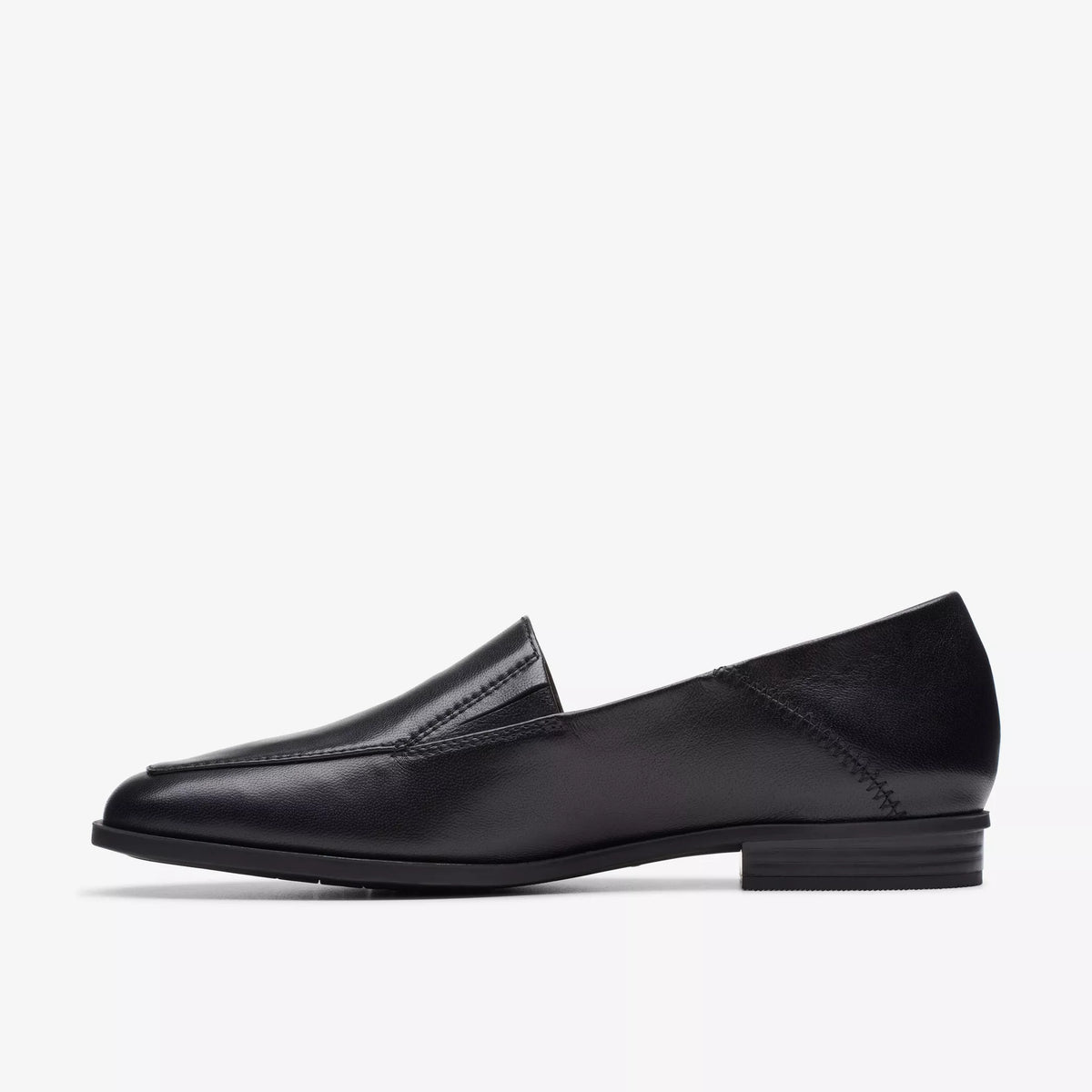Sarafyna Freva Black Leather by Clarks – Airline Employee Shop