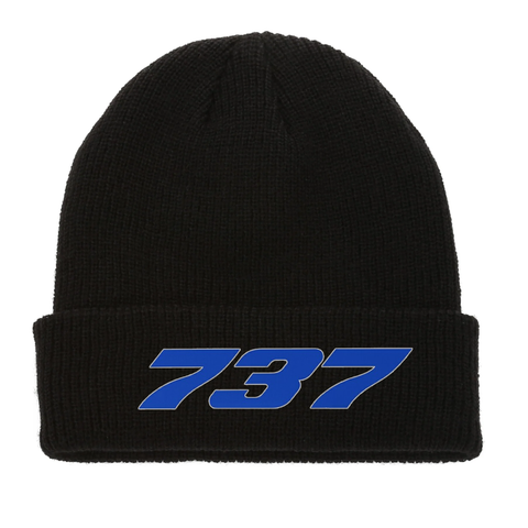 737 Model Number Knit Acrylic Beanies