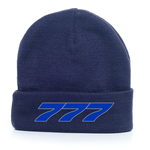 777 Model Number Knit Acrylic Beanies