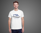 AA Fly Astrojet - Unisex Softstyle White T-Shirt