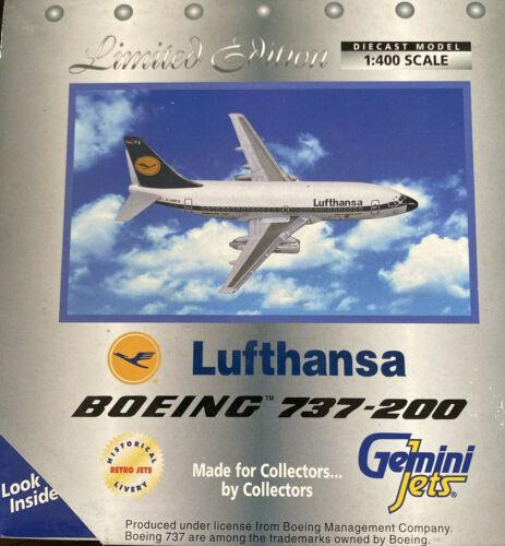 Lufthansa 737-200 D-ABFX Gemini 1:400 – Airline Employee Shop