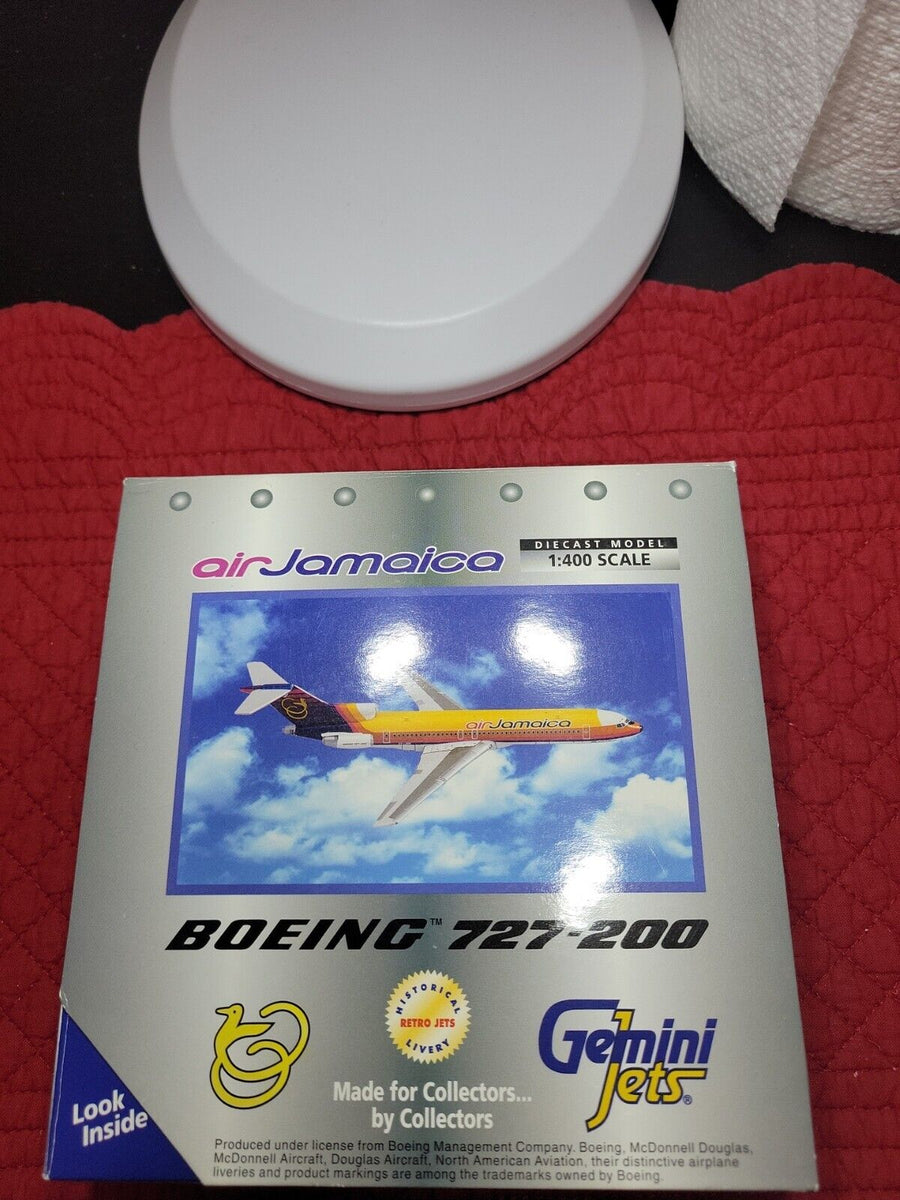 Air Jamaica 727-200 6Y-JMN Gemini 1:400 (GJAIM115) – Airline