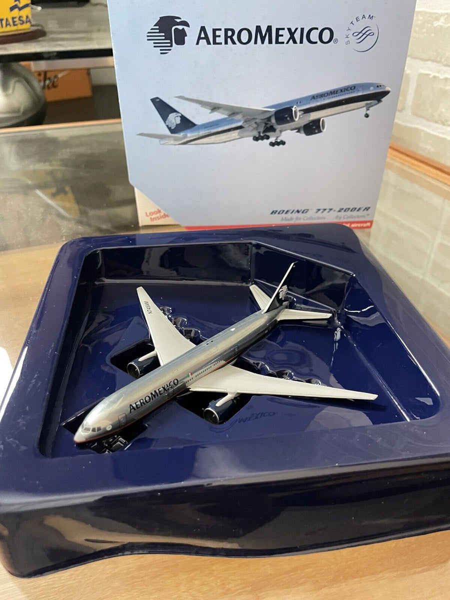 1/400  アエロメヒコ  ボーイングＢ７７７－２００ＥＲ  Ｎ７４５ＡＭ 1:400 JC AEROMEXICO B777-200ER N745AM – Prairie Diecast