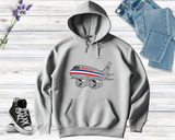 American Airlines 767 Livery Hoodie
