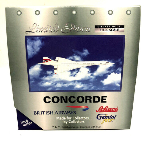 British Airways Concorde  G-BOAC  Scale 1:400
