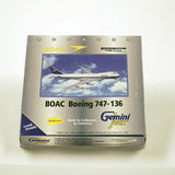 BOAC 747-136 G-AWNB Gemini 1:400 (GJBAW013)