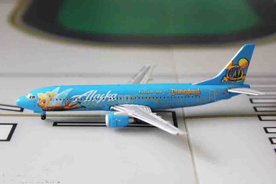 Alaska Airlines 737-400 Disney 50 Livery N791AS 1:400 Scale