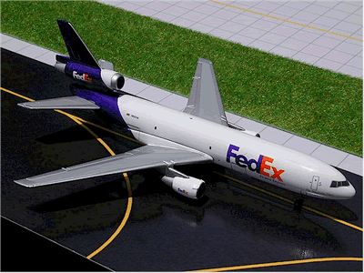 FedEx MD-10 N386FE Scale 1:400