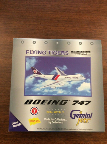 Flying Tigers Boeing 747-249F N808FT Gemini Jets 1:400