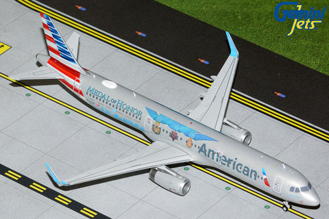 American Airlines A321 Flagship Valor MOH Livery Gemini Jets 1:400 Scale Reg#N167ANk