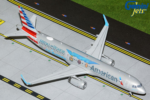 American Airlines A321 Flagship Valor MOH Livery Gemini Jets 1:200 Scale Reg#N167AN