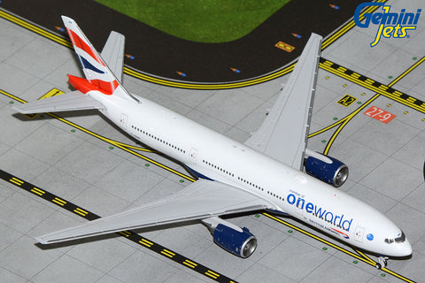 British Airways 777-200ER One World Livery - Gemini 1:400 Scale Reg#G-YMMR