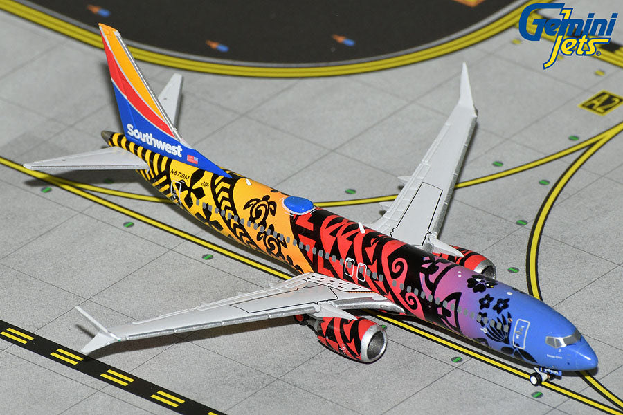 Southwest Airlines B737 MAX 8 Imua One Livery Gemini 1:400 scale