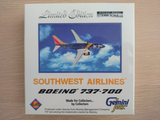 Southwest Airlines 737-700  Nevada Livery N727SW  Gemini 1:400