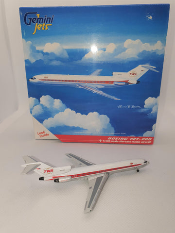 TWA 727-200  N64323 1:400 Scale
