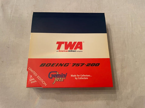 TWA/American Airlines 757-200  N708TW  1:400 Scale