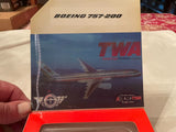 TWA/American Airlines 757-200  N708TW  1:400 Scale