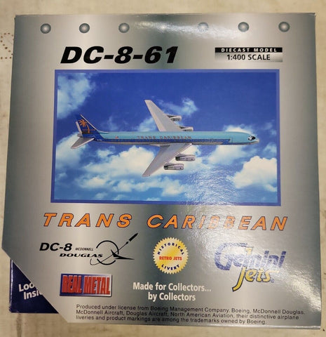 Trans Caribbean DC-8-61 N8786R Gemini Jets 1:400
