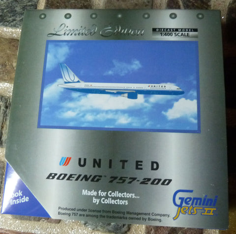United Airlines 757-200 N508UA 1:400 Scale