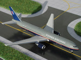 United Airlines 767-300 Battleship Gray Livery  N672UA  Gemini 1:400