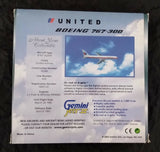 United Airlines 767-300ER Saul Bass Livery  N647UA  Gemini 1:400