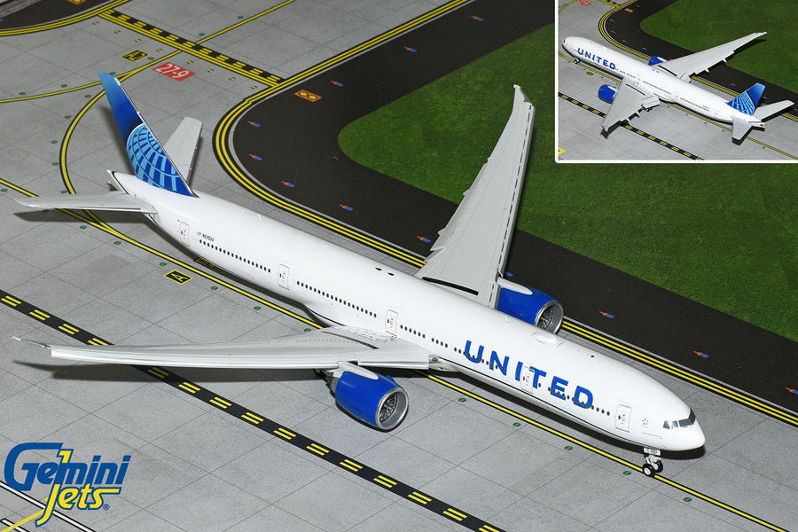 United Airlines B777-300ER Flaps Down Gemini 1:200 scale Reg#N2352U