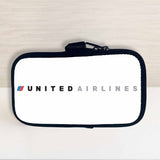United Airlines Logo  Travel Pouch