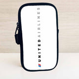 United Airlines Logo  Travel Pouch