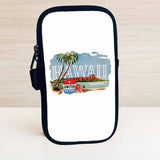 United Airlines Hawaii Bag Sticker Travel Pouch
