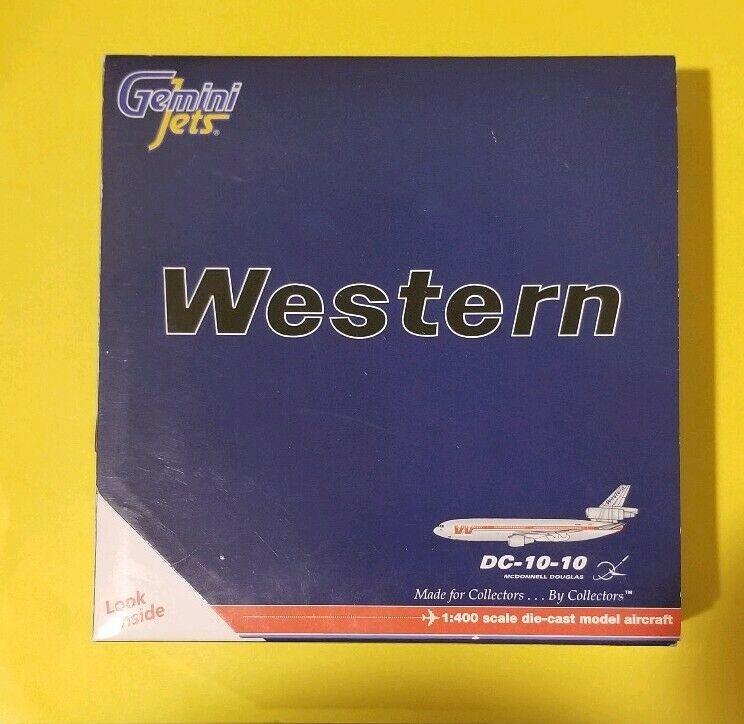 Western Airlines DC-10-10 N908WA Gemini 1:400 – Airline
