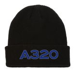 A320 Model Number Knit Acrylic Beanies