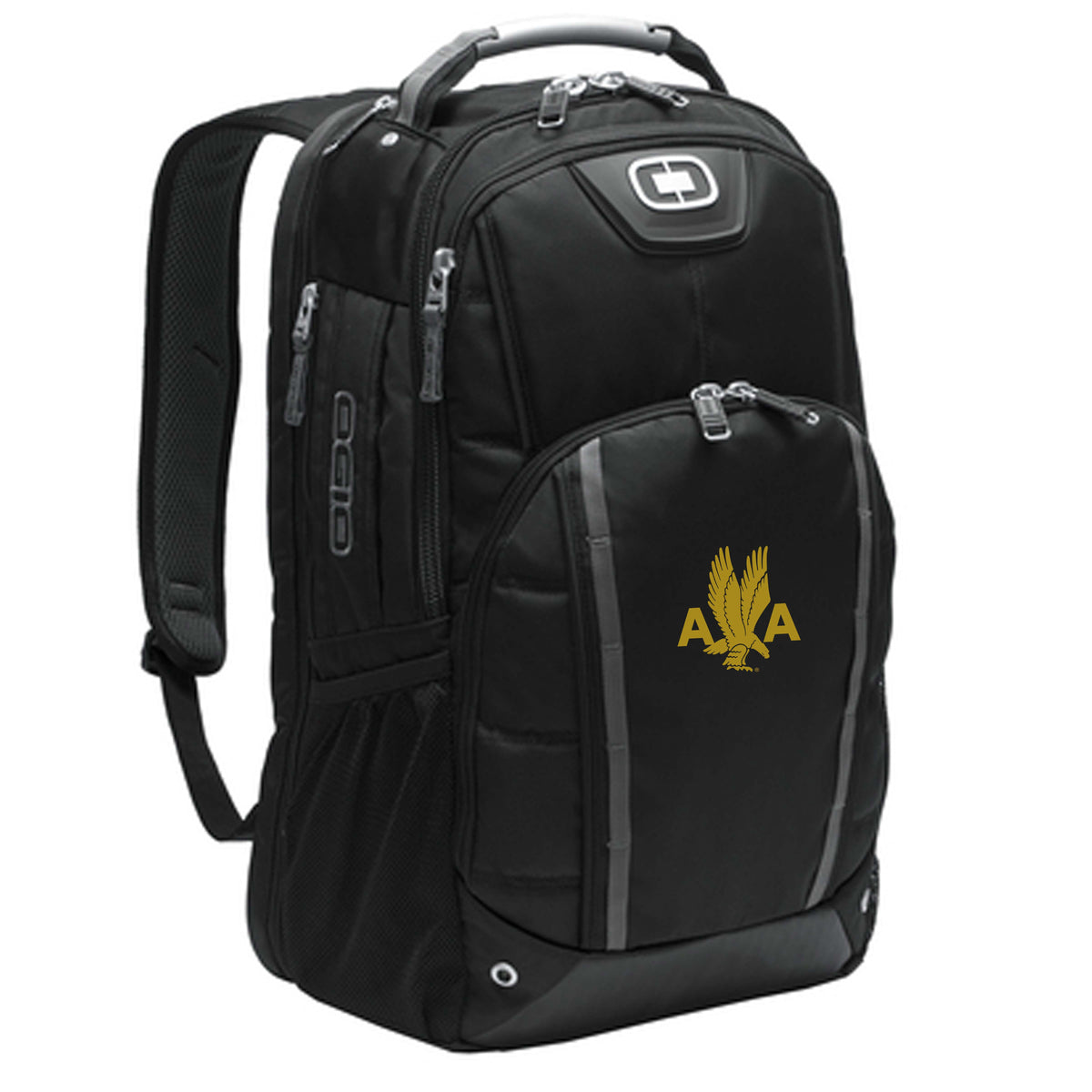 bolt laptop backpack AA 1940's Embroidered