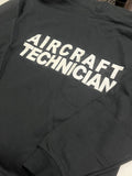 2013 AA Zipped Jacket W/ Aircraft Maitenance Text ON BACK     *CREDENTIALS REQUIRED*