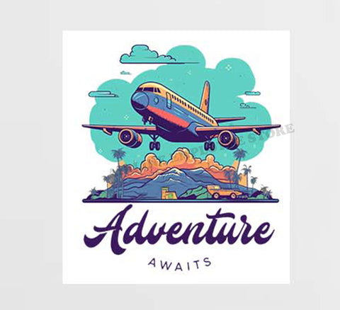 Adventure Awaits Decal Stickers