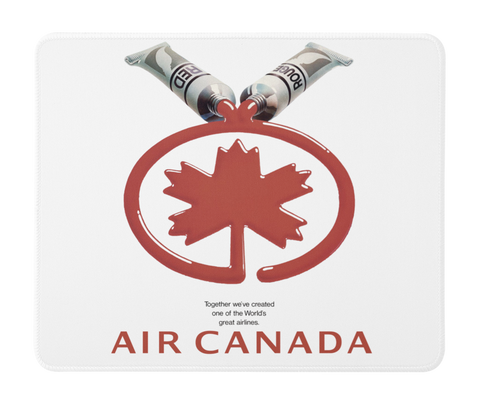 Air Canada Paint Mousepad