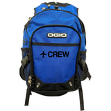 Crew - Color Selections - Royal Blue Ogio Fugitive Backpack - FRONT POCKET SEWN SHUT FOR EMBROIDERED LOGO