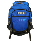 Crew - Color Selections - Royal Blue Ogio Fugitive Backpack - FRONT POCKET SEWN SHUT FOR EMBROIDERED LOGO