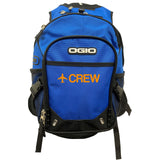 Crew - Color Selections - Royal Blue Ogio Fugitive Backpack - FRONT POCKET SEWN SHUT FOR EMBROIDERED LOGO