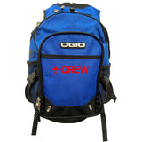 Crew - Color Selections - Royal Blue Ogio Fugitive Backpack - FRONT POCKET SEWN SHUT FOR EMBROIDERED LOGO