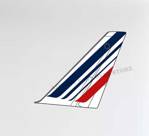 Air France Airbus Livery Tail Decal Stickers