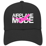 Airplane Mode Black Mesh Cap