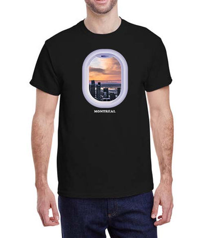 Porthole View Of Montreal T-Shirt