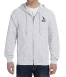 RETIREE 2013 AA Logo Maintenance Zipped Hooded Sweatshirt