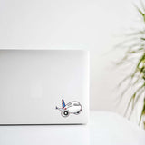 Chibi Style American Airlines Livery Decal Stickers