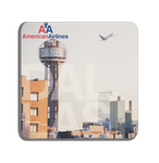 American Airlines - Dallas - Square Coaster