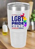 American Eagle Livery Pride Month Tumbler
