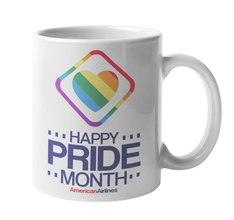AA Happy Pride Heart Coffee Mug