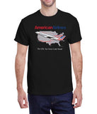 AA Route Map - We Fly So You Can Soar - T-Shirt